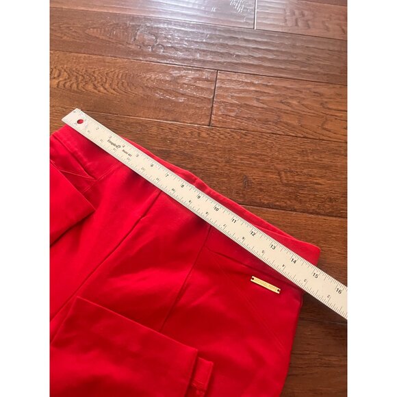 Michael Michael Kors, red legging career trousers, size medium - Picture 3 of 6